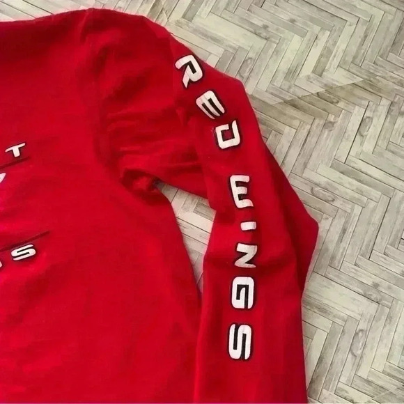 NHL Red Wings Long Sleeve Shirt Women's Size Medium - Picture 3 of 7